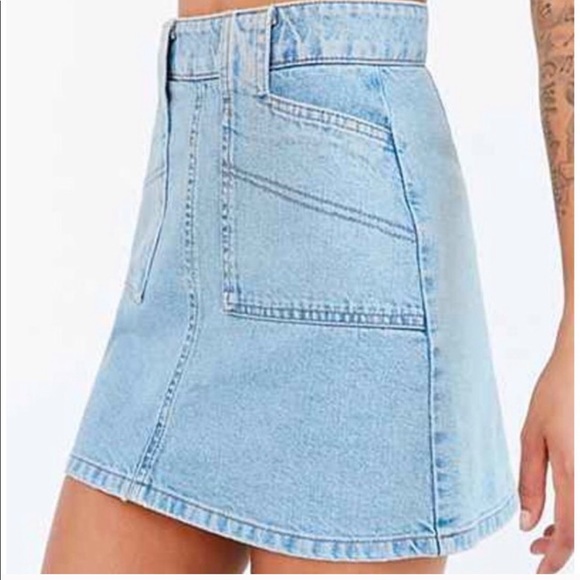 BDG Dresses & Skirts - Urban Outfitters BDG Utility A-Line Denim Skirt